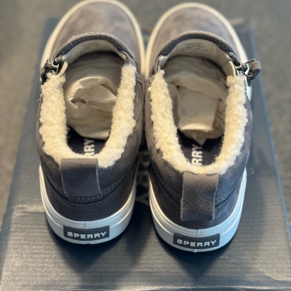 Sperry Crest Side Zip Cozy Sneaker, Size 7.5 - Picture 5 of 9
